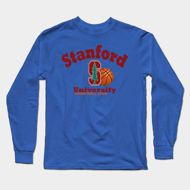 basketball from stanford university Long Sleeve T-Shirt by AMIN